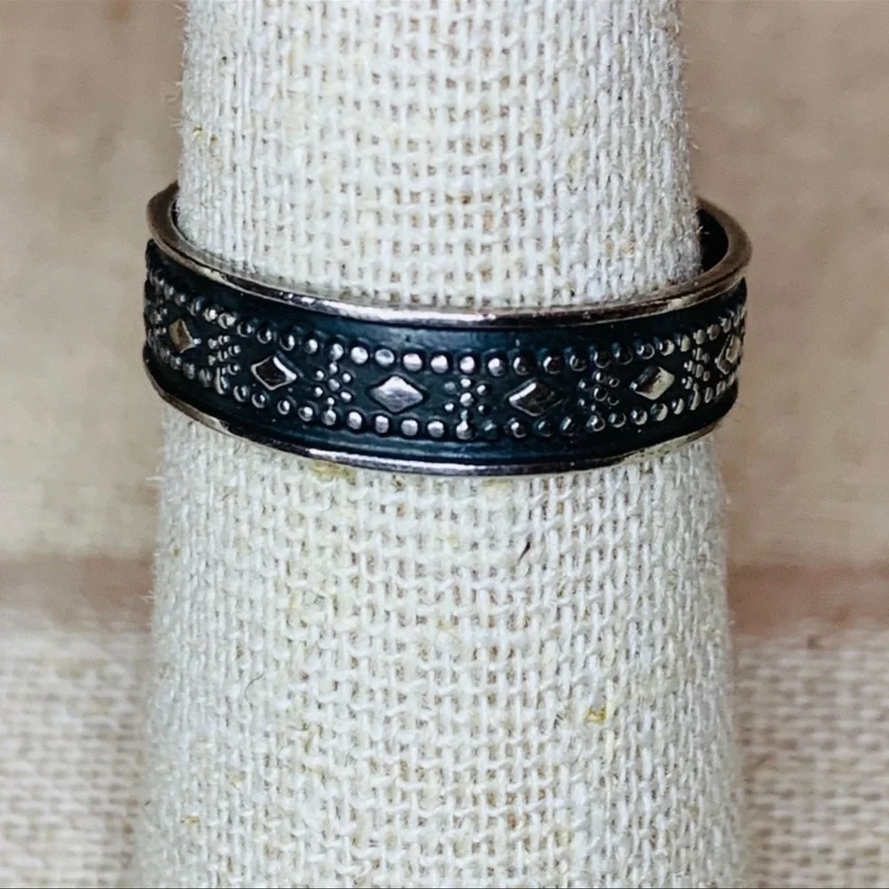 Vintage | Band | Sterling Silver Band | Whimsgoth | Festival | Boho